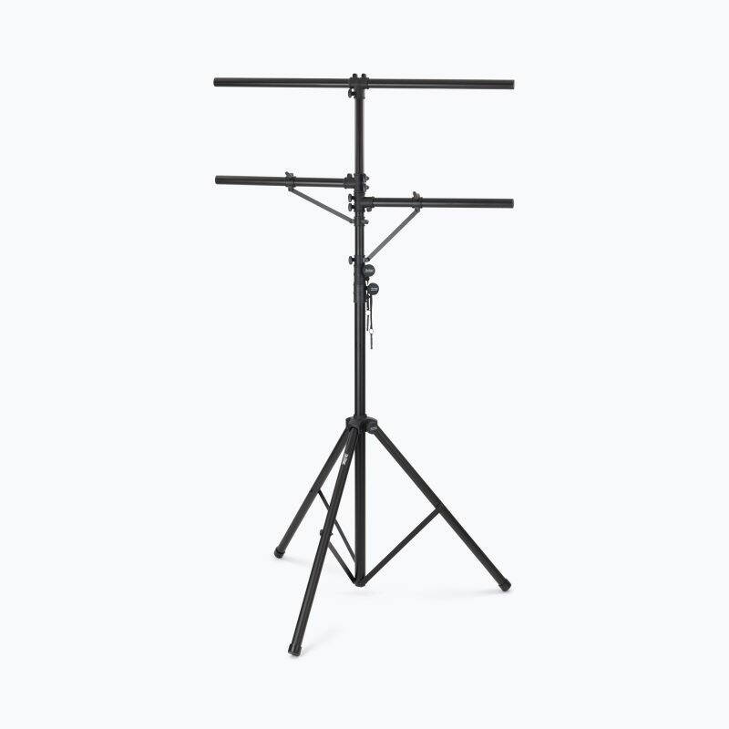 Alt View 1. On Stage Stands - On-Stage LS7720BLT Lighting Stand with Side Bars - Black.
