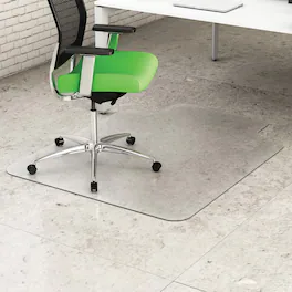 Deflecto - Earth Source Hard Floor Chair Mat - Clear
