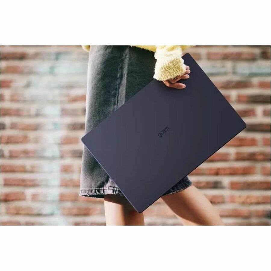 Alt View 7. LG - LG gram Pro 16Z90TR-E 16Z90TR-E.APB6U1 16" Notebook - WQXGA - 144 Hz - Intel Core Ultra 7 255H - 32 GB - 1 TB SSD - Obsidian Black.