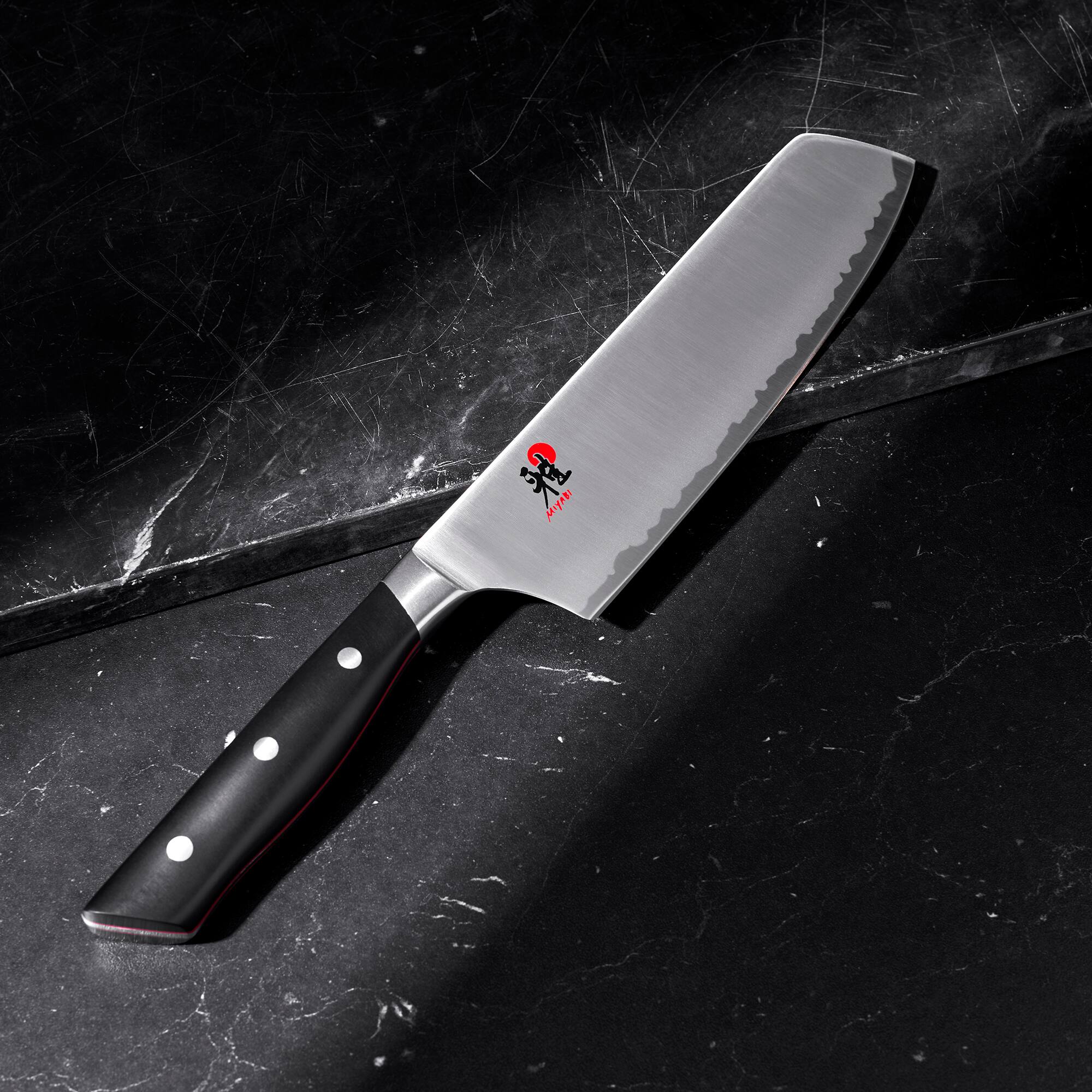 Alt View 1. Miyabi - Miyabi Evolution 6.5-inch Nakiri Knife - Stainless Steel.