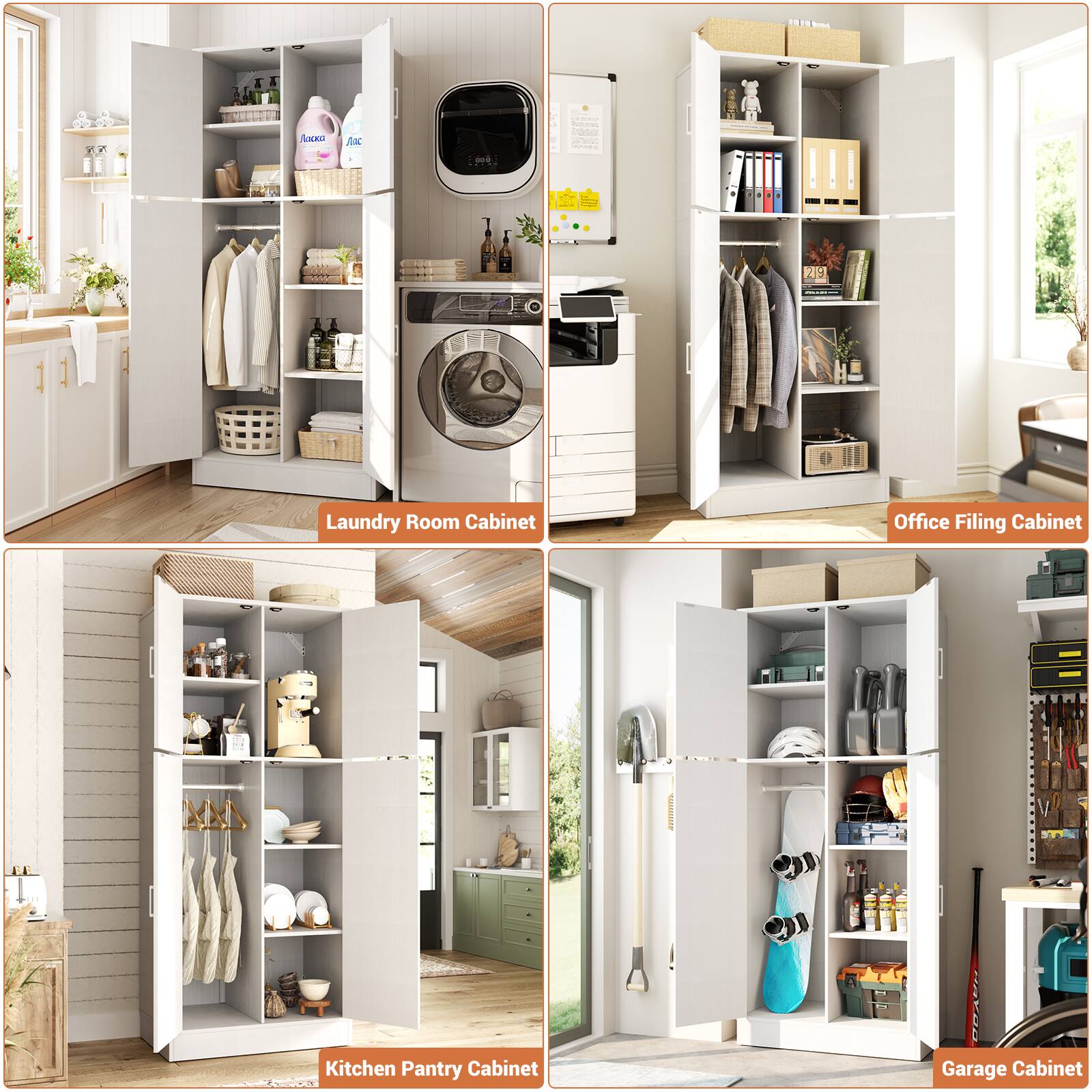 1 - dac | I | ad - - | a - 29 | | Laundry Room Cabinet Office Filing Cabinet Kitchen Pantry Cabinet Garage Cabinet