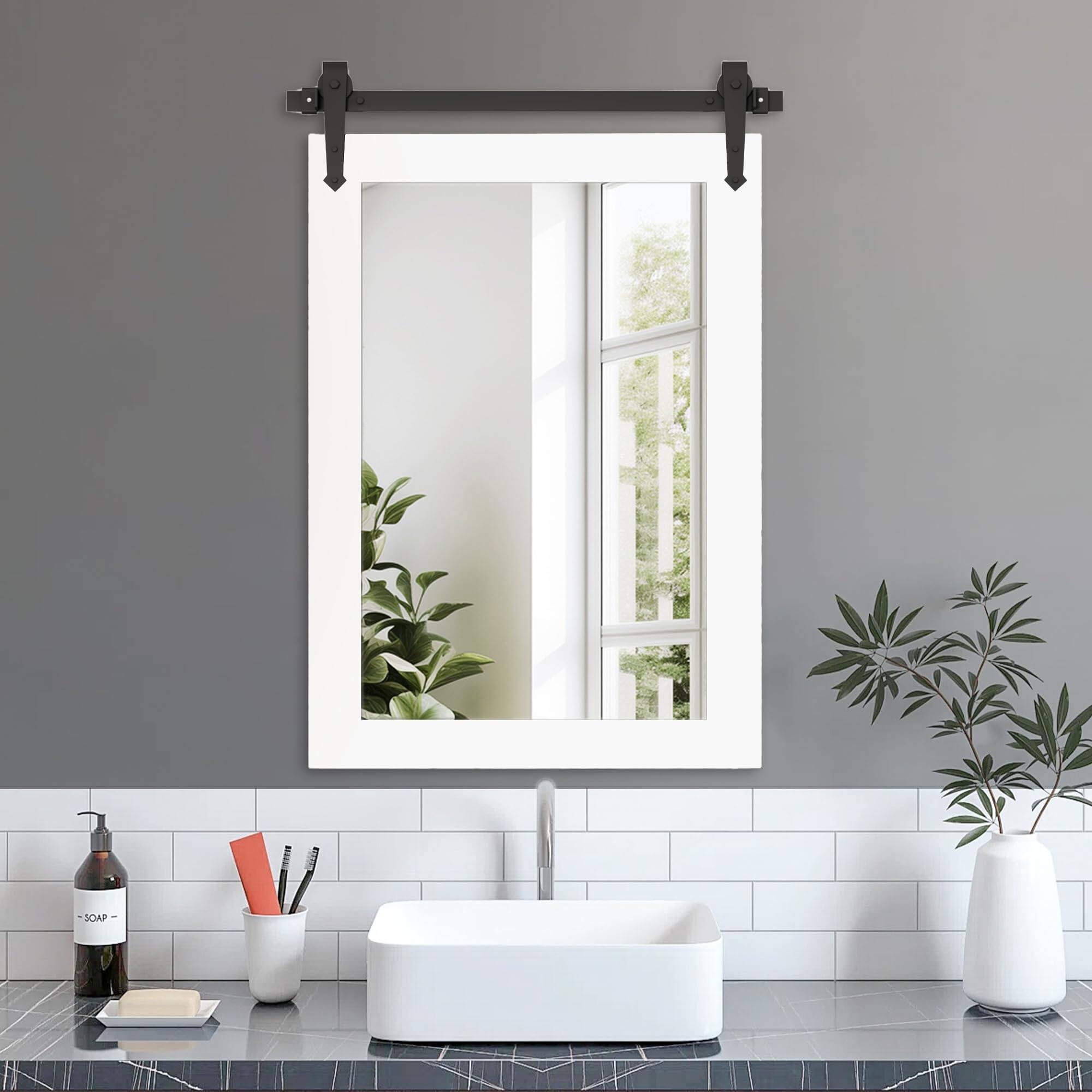 Bright White 32"L x 22"W