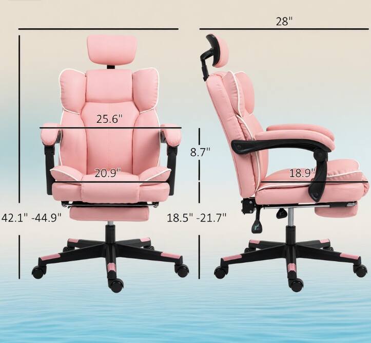 28"  
25.6"  
8.7"  
20.9"  
18.9"  
42.1" - 44.9"  
18.5" - 21.7"