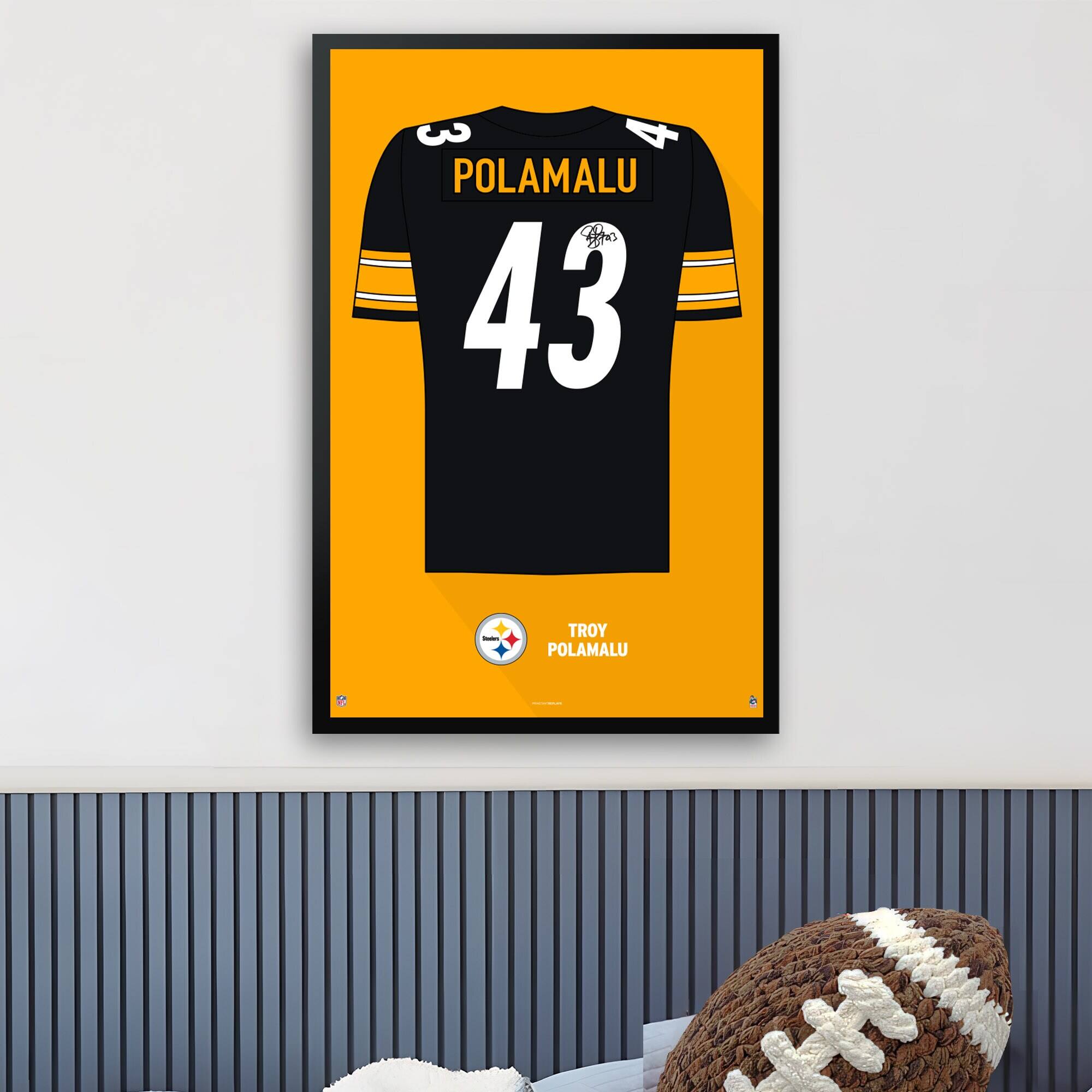 3 4 POLAMALU 43 - TROY POLAMALU