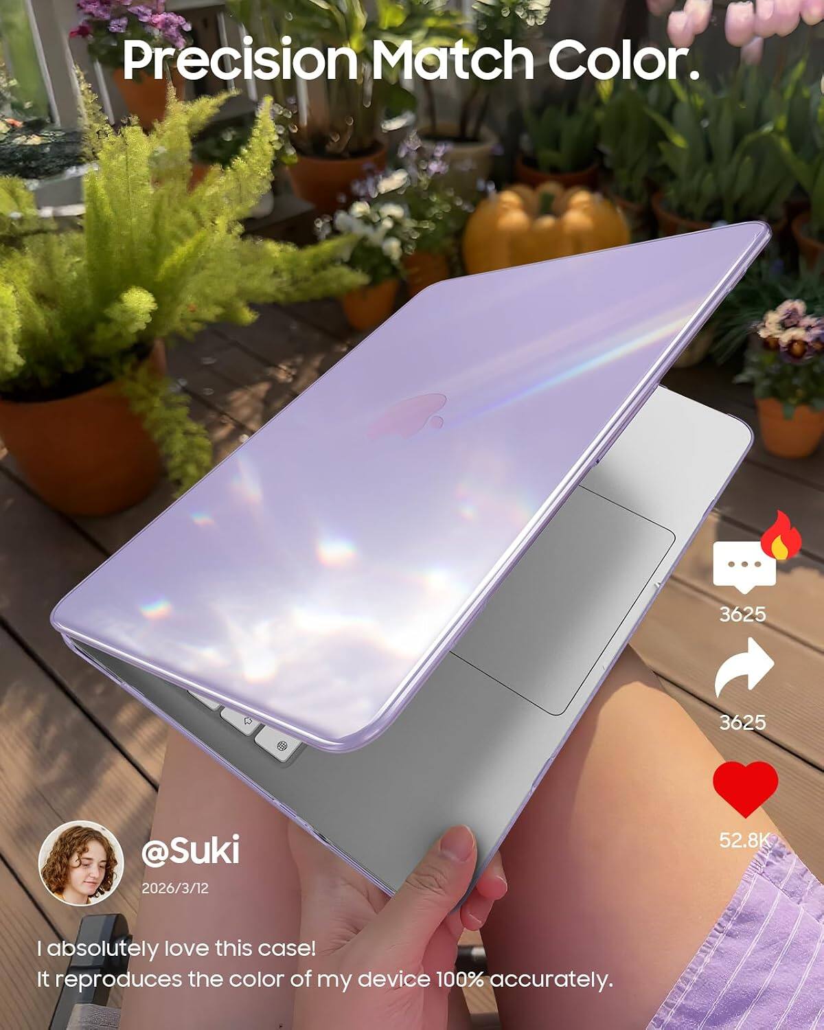 Precision Match Color.

3625
3625
@Suki 2026/3/12
52.8K
I absolutely love this case! It reproduces the color of my device 100% accurately.