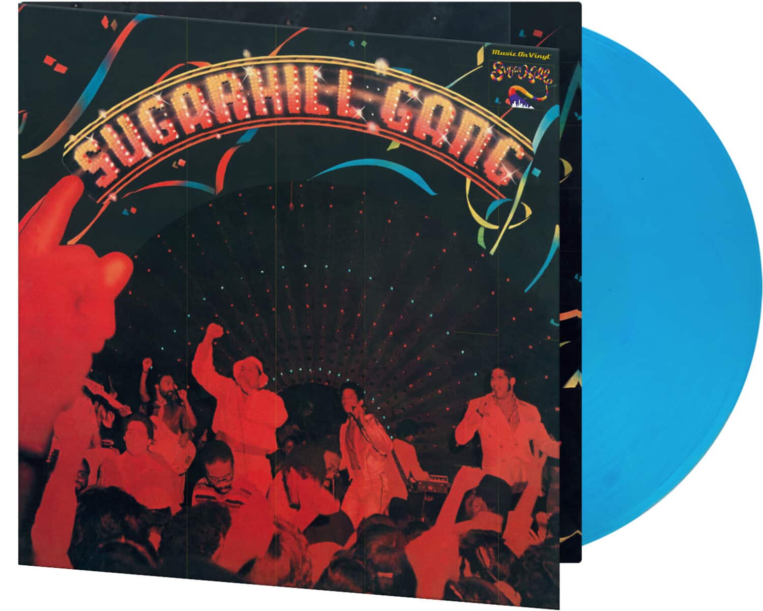 The Sugarhill Gang - Sugarhill Gang - Limited Gatefold 180-Gram Clear & Blue Marble Colored Vinyl   - VINYL LP price history on PriceWatchPro