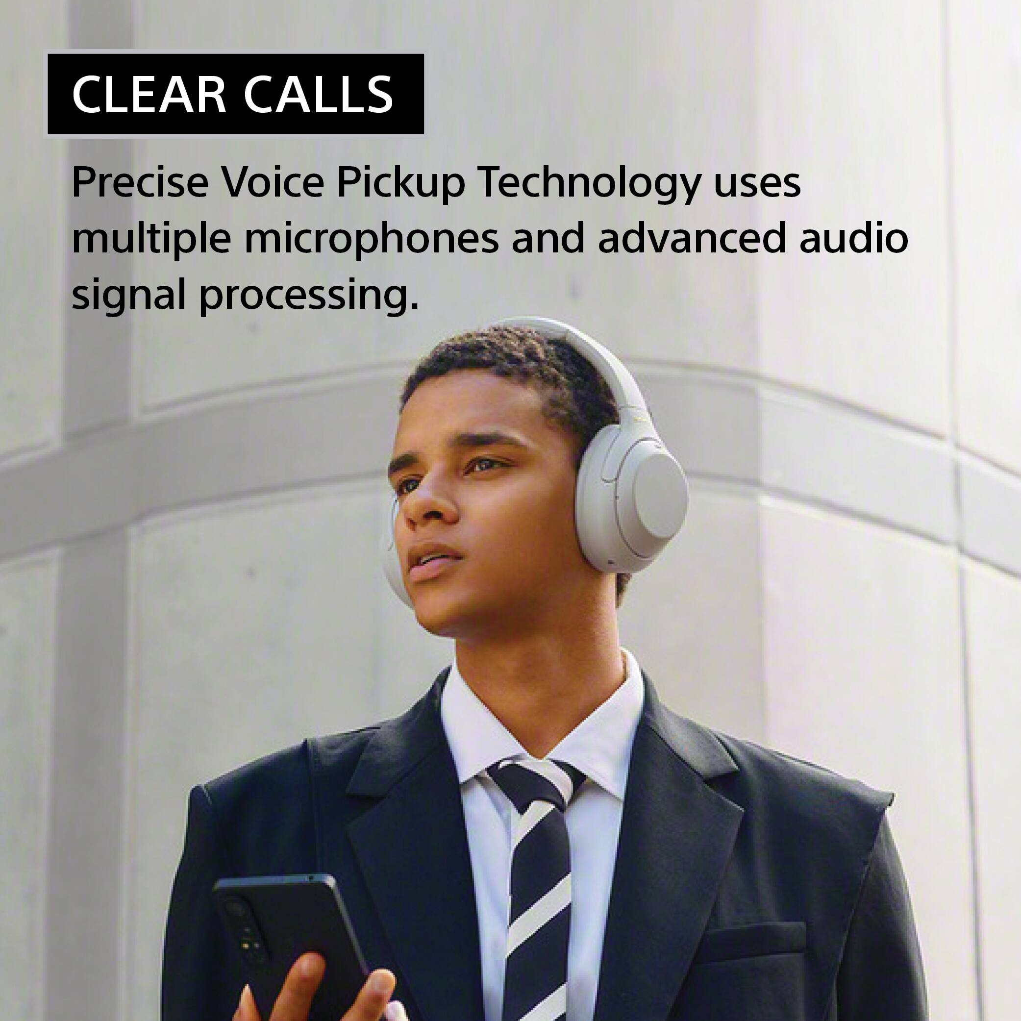 CLEAR CALLS

Precise Voice Pickup Technology uses multiple microphones and advanced audio signal processing.