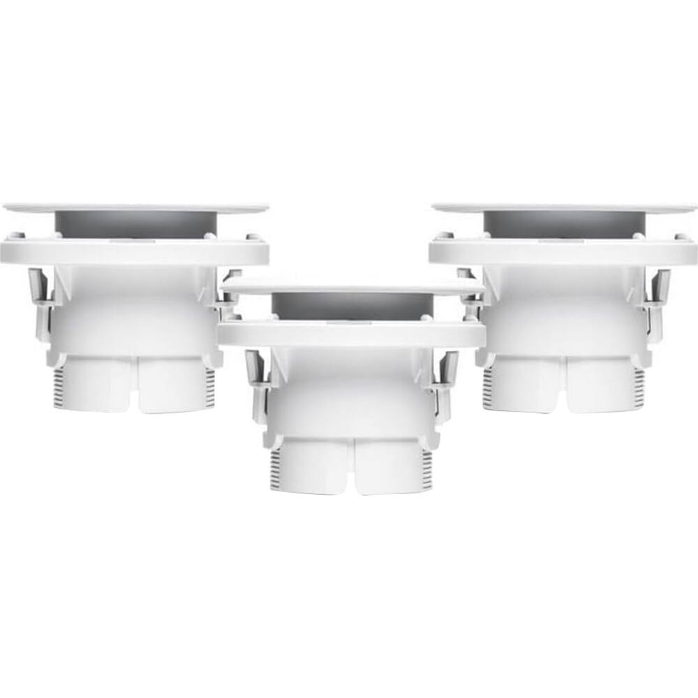 Alt View 6. Ubiquiti - UVC G3 FLEX Ceiling Mount 3 PK UVC-G3-F-C-3 - White.
