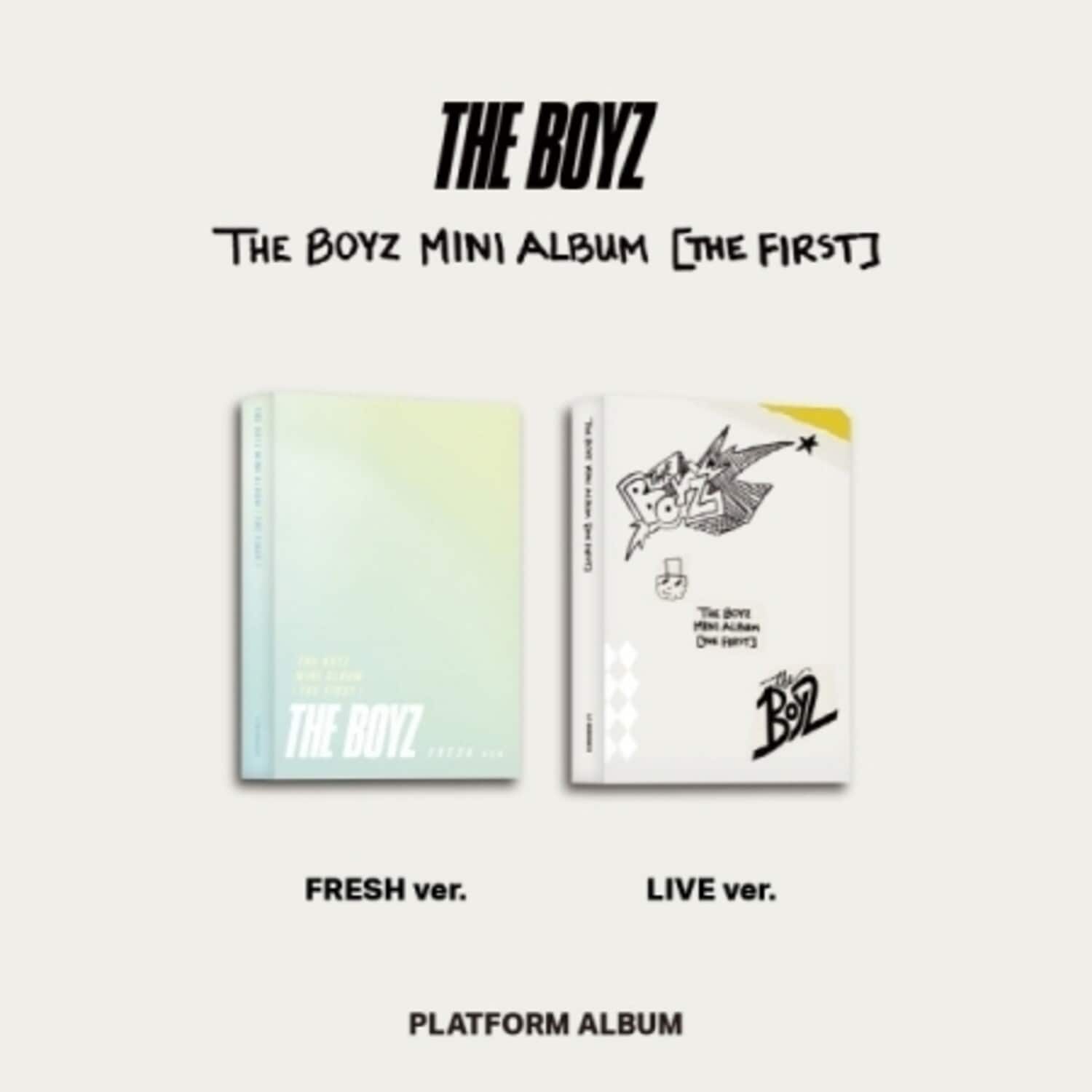 The Boyz - The First - Platform Version - incl. Mini QR Card, Selfie Photocard + Official Photocard  - DISCLESS DIGITAL [Digital Download] price history on PriceWatchPro