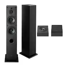 Front. Sony - Sony 3-Way Floorstanding Speaker System (Pair) with Dolby Atmos Speakers (Pair).