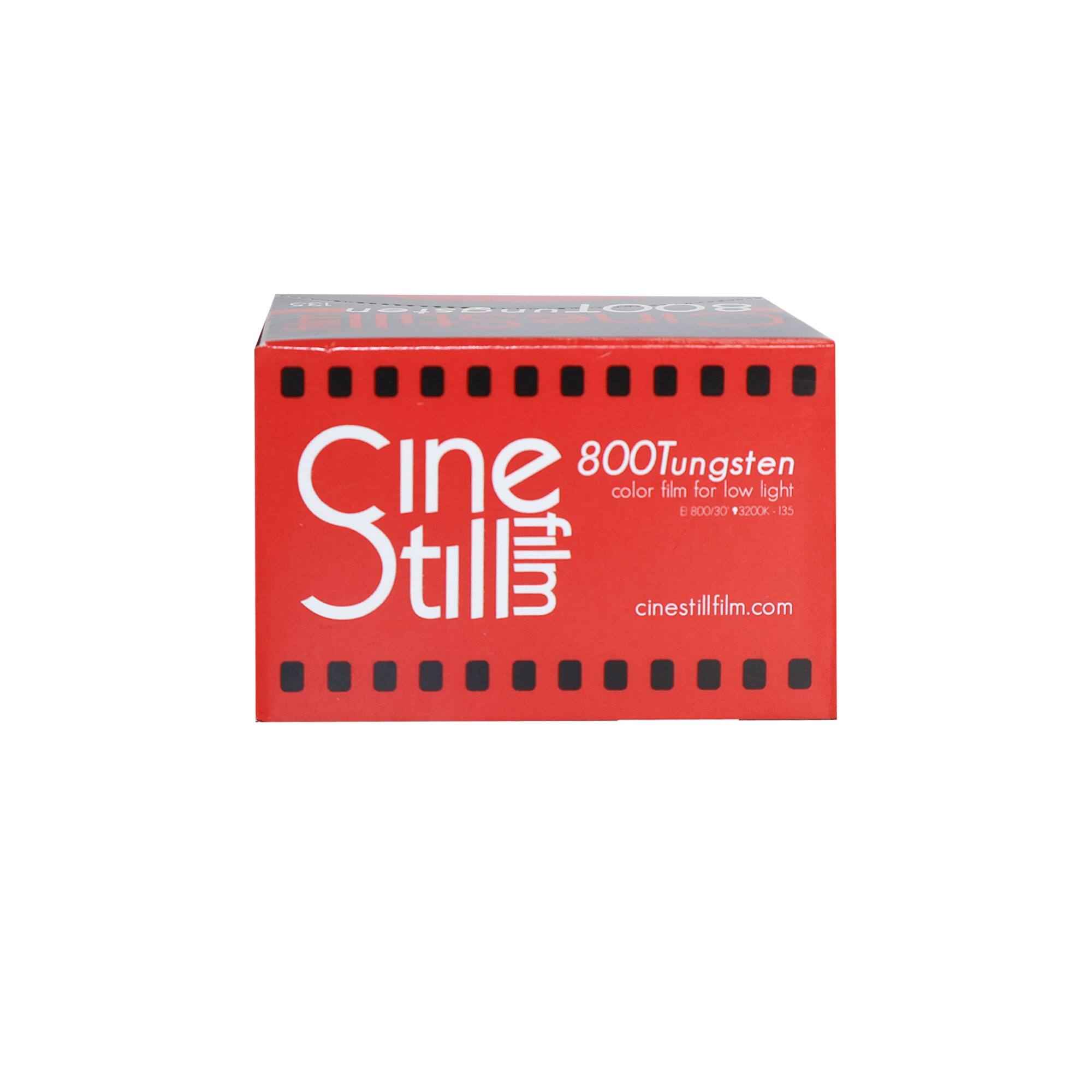 SPSAL00S 1009 Cine Still 800Tungsten color film for low light e 800/30 3000K-135 18 till film cinestillfilm.com