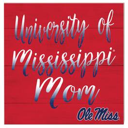 Jardine - Ole Miss Rebels 10'' x 10'' Mom Plaque - Red