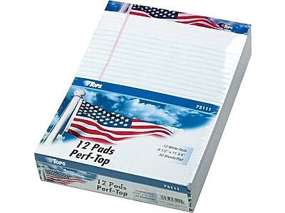 Fors TOPs 75111  
12 Pads Perf-Top  
12 Pads Perf-Top  
8 1/2" x 11" Sheets  
50 Sheets per Pad