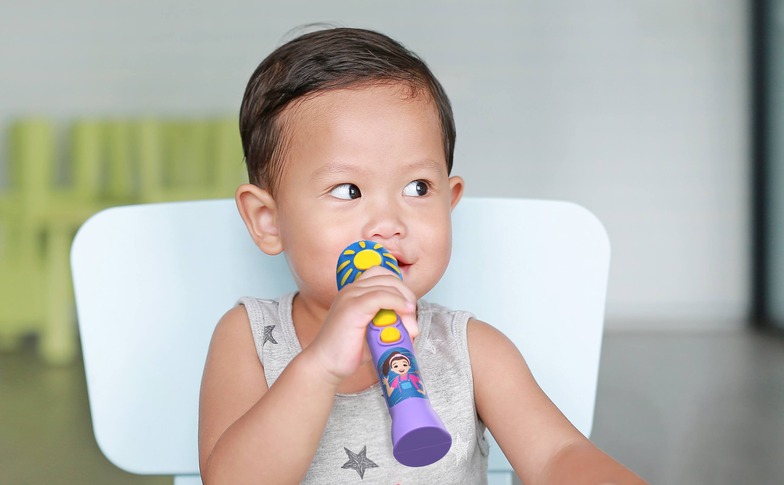 Angle. eKids - eKids Ms Rachel Sing Along Karaoke Microphone for Kids.