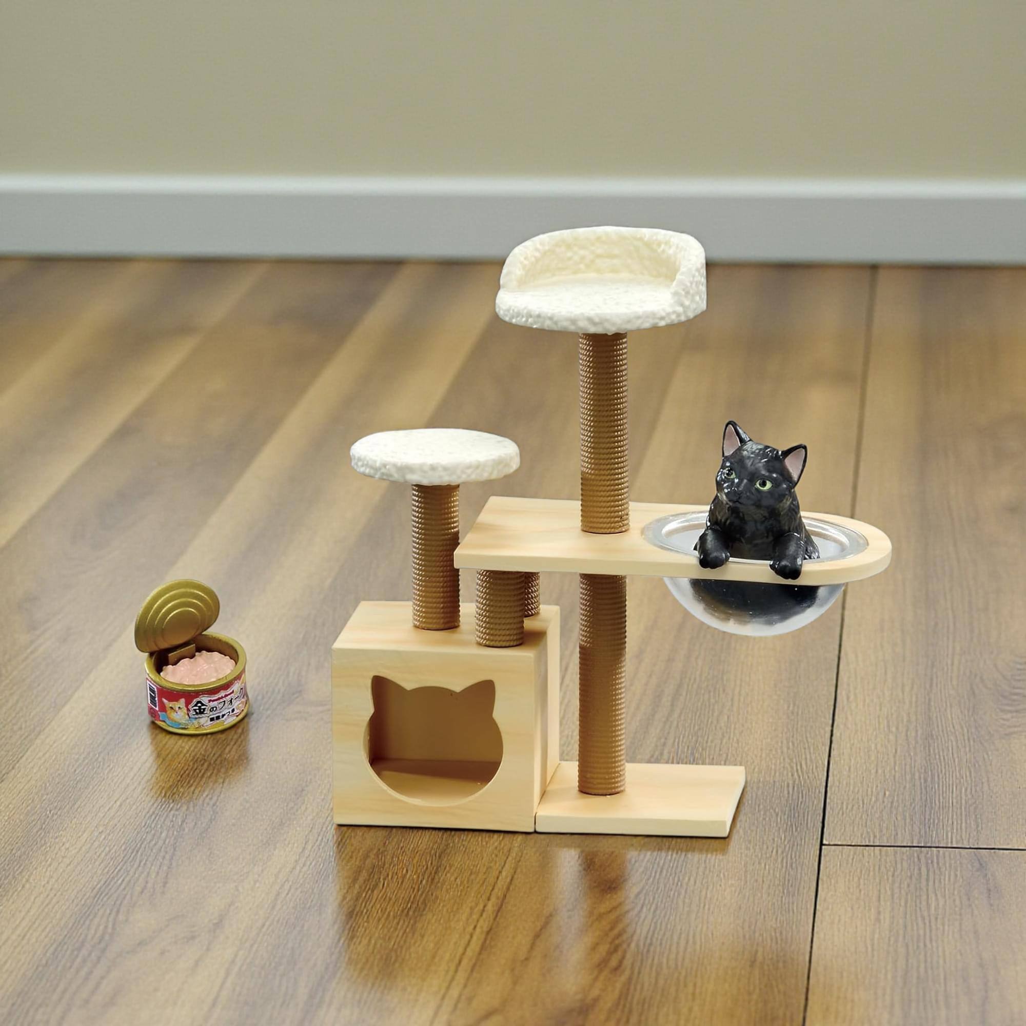 Alt View 2. Little Buddy - Re-ment Life with Cats Blind Box Collectible | One Random - Multi-Colored.
