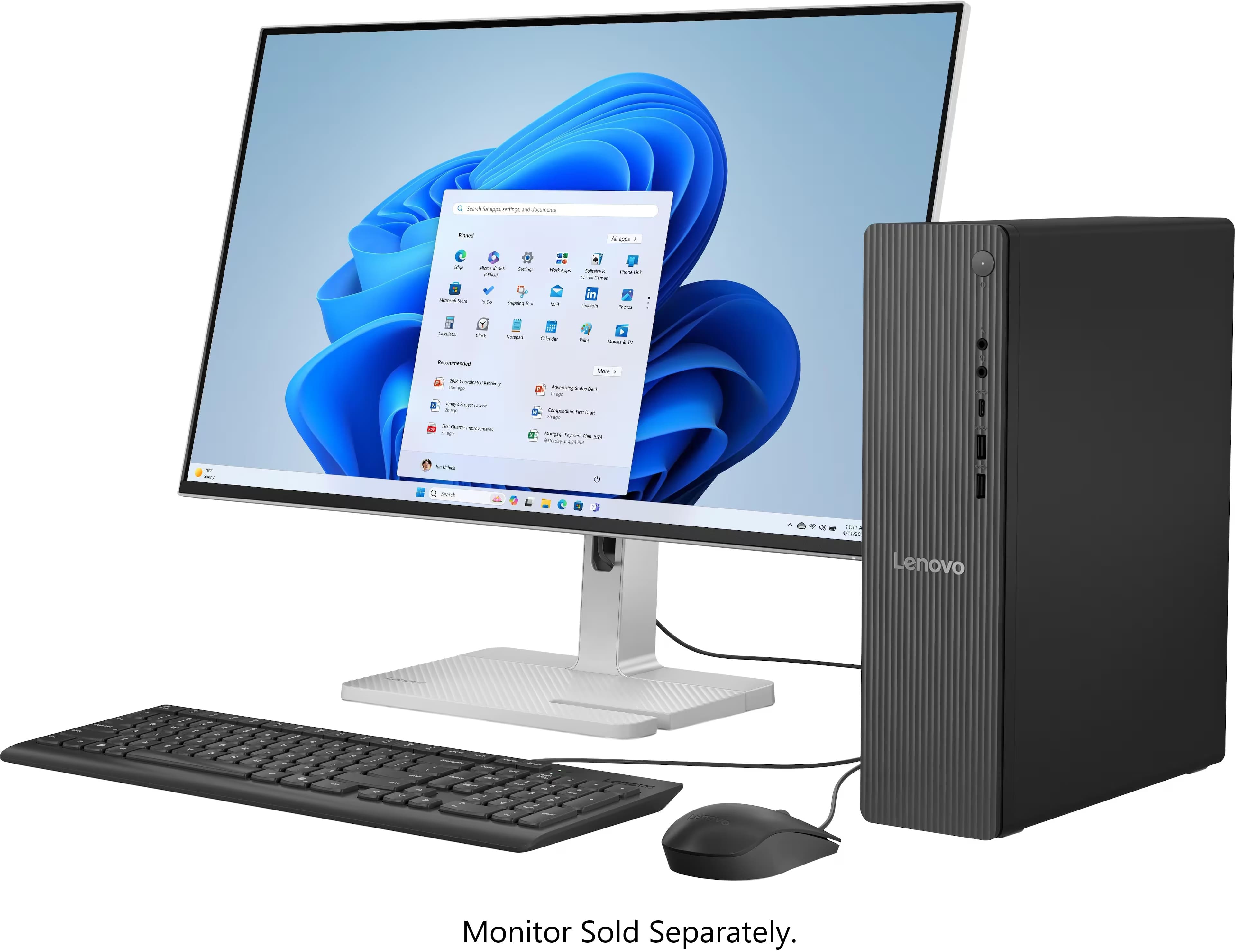 C - - - - 1 - I - - - - - - - - - - - i - - - - - maug - - in - - -ee - i - - . - - C - - - - - sa - . - - . M - - - -NEA - - - - - - - - - - - - - 1 - - bus
TS Lenovo - - - Monitor Sold Separately.