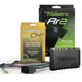 iDatalink Maestro HRN-HRR-CH3 Factory System Adapter + ADS MRR2 Interface Module for Chrysler Dodge Jeep Vehicles - Black