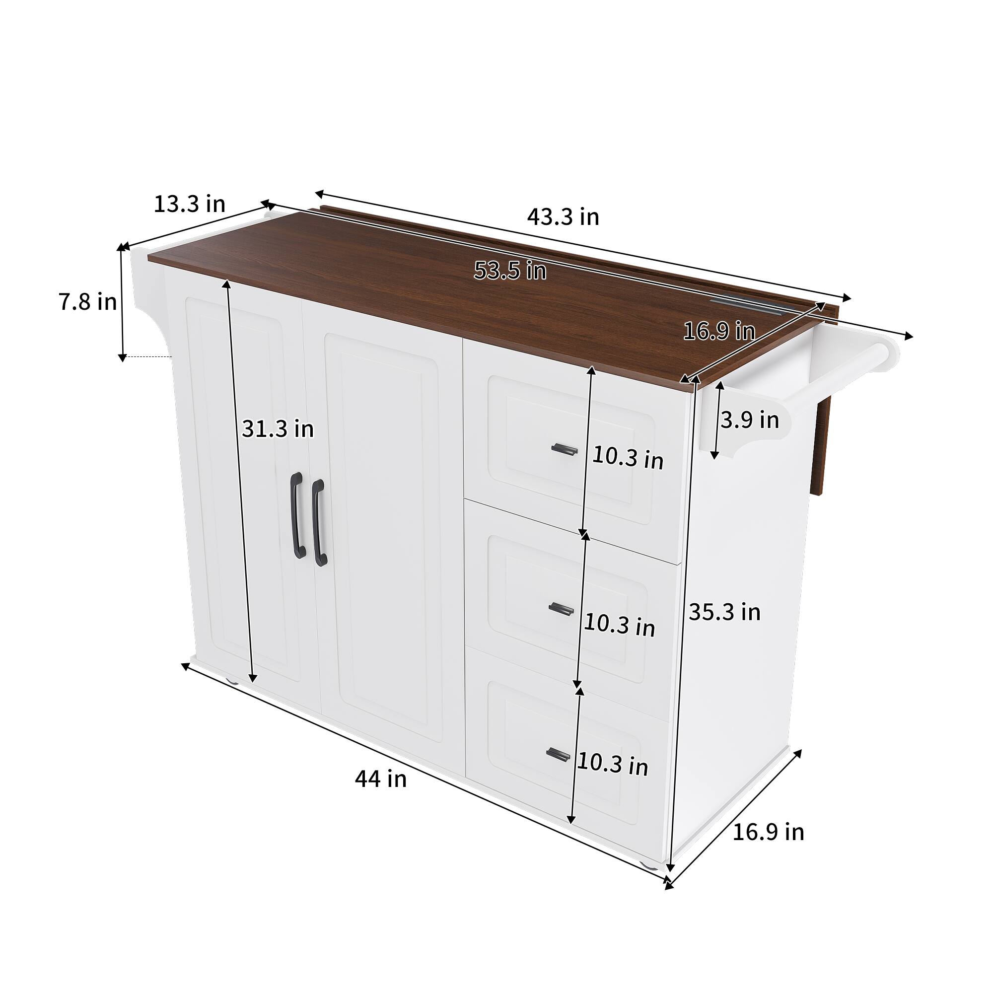 - Width: 43.3 in
- Depth: 16.9 in
- Height: 35.3 in
- Cabinet Height: 31.3 in
- Drawer Height: 10.3 in
- Drawer Spacing: 10.3 in
- Drawer Spacing: 10.3 in
- Drawer Spacing: 10.3 in
- Drawer Spacing: 10.3 in
- Drawer Spacing: 10.3 in
- Drawer Spacing: 10.3 in
- Drawer Spacing: 10.3 in
- Drawer Spacing: 10.3 in
- Drawer Spacing: 10.3 in
- Drawer Spacing: 10.3 in
- Drawer Spacing: 10.3 in
- Drawer Spacing: 10.3 in
- Drawer Spacing: 10.3 in
- Drawer Spacing: 10.3 in
- Drawer Spacing: 10.3 in
- Drawer Spacing: 10.3 in
- Drawer Spacing: 10.3 in
