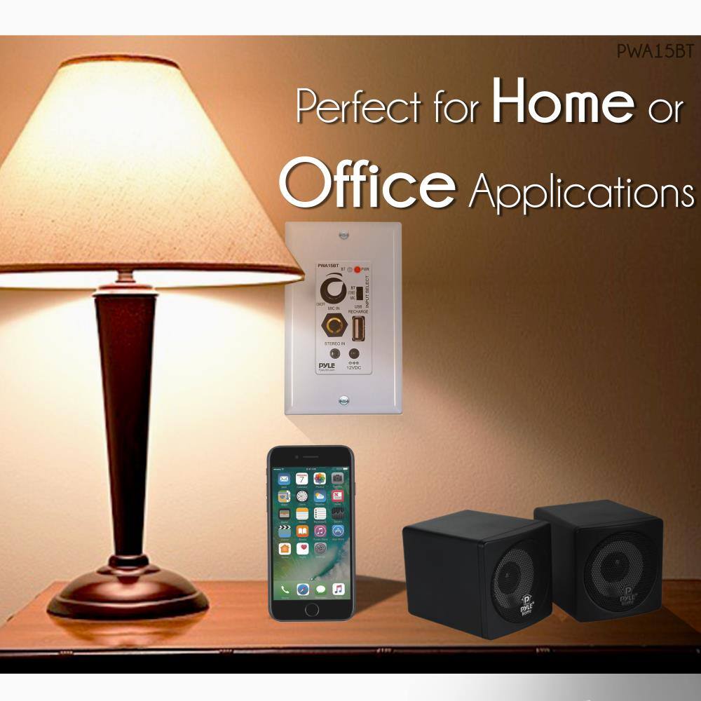 PWA15BT  
Perfect for Home or Office Applications