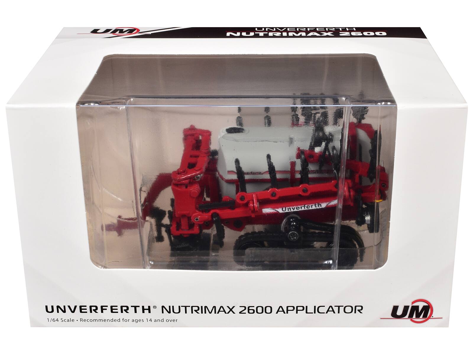 UNVERFERTH NUTRIMAX 2600  
Unverferth  
UNVERFERTH NUTRIMAX 2600 APPLICATOR  
1/64 Scale • Recommended for ages 14 and over