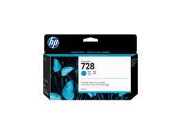 HP - 728 130-ml Cyan DesignJet Ink Cartridge, F9J67A