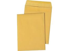 Quality Park - Redi-Seal Kraft Catalog Envelopes, 9" x 12", 100/Box - Brown Kraft