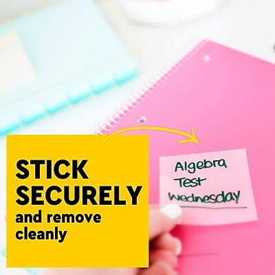 STICK SECURELY and remove cleanly

Algebra Test Wednesday