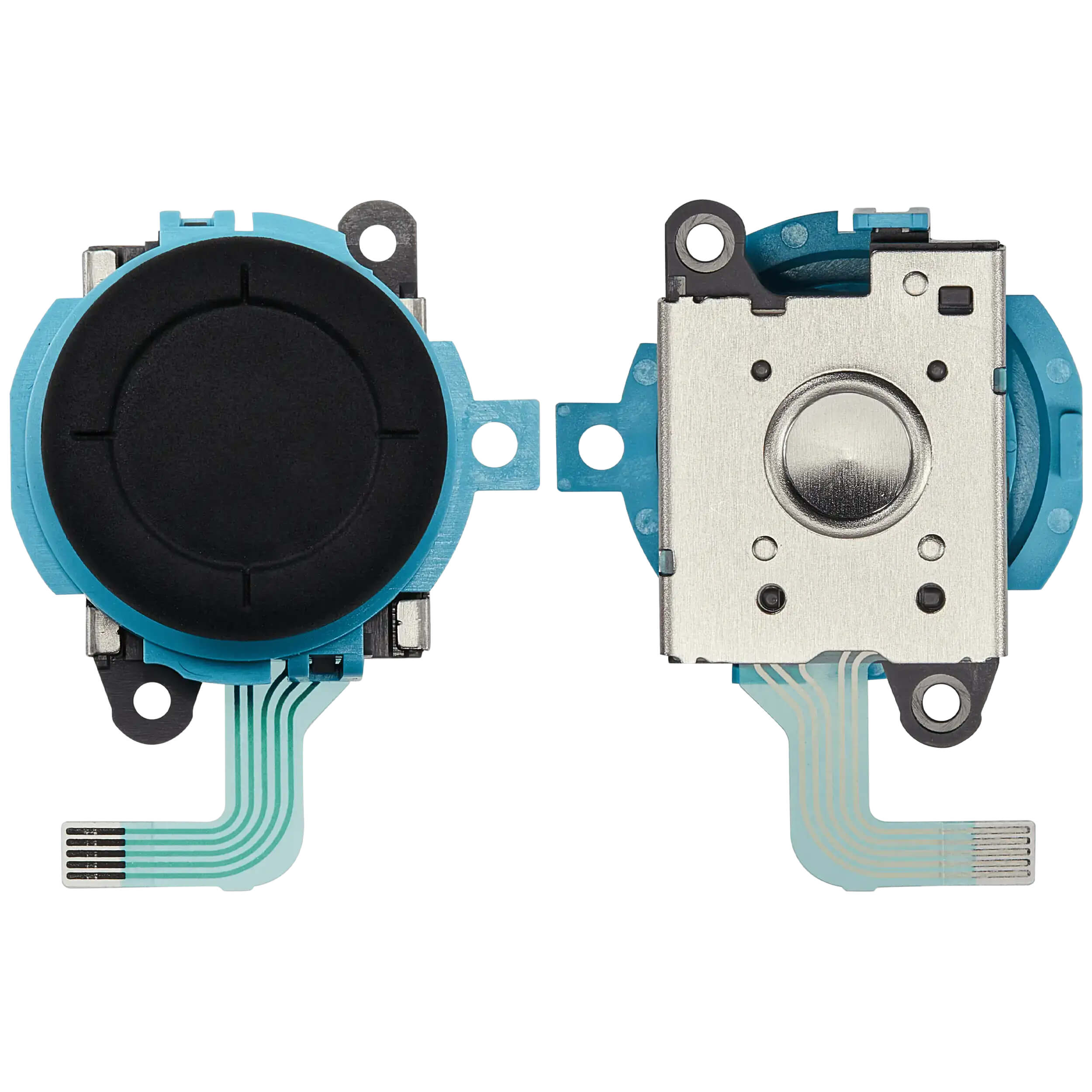 Alt View 3. MobileSentrix - 3D Analog Joystick Cap Thumbstick Replacement Compatible For Nintendo Switch 2 Joy Con Controller - Blue - Blue.