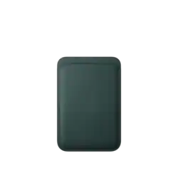 Apple - iPhone FineWoven Wallet with MagSafe - Dark Green - Angle_Zoom