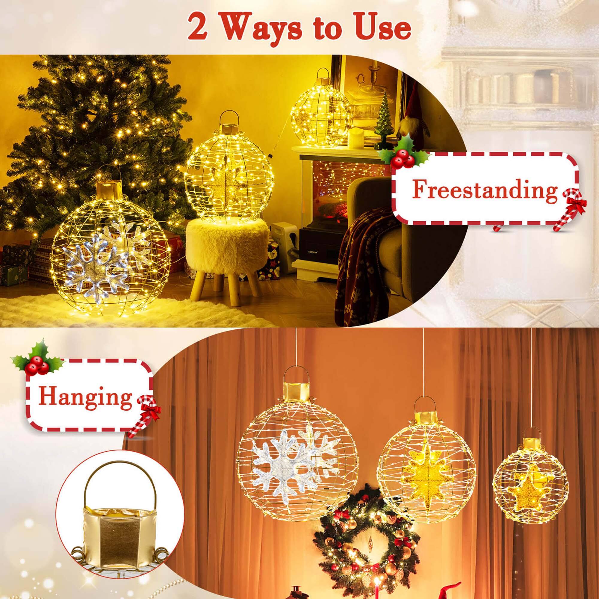 2 Ways to Use

Freestanding

Hanging