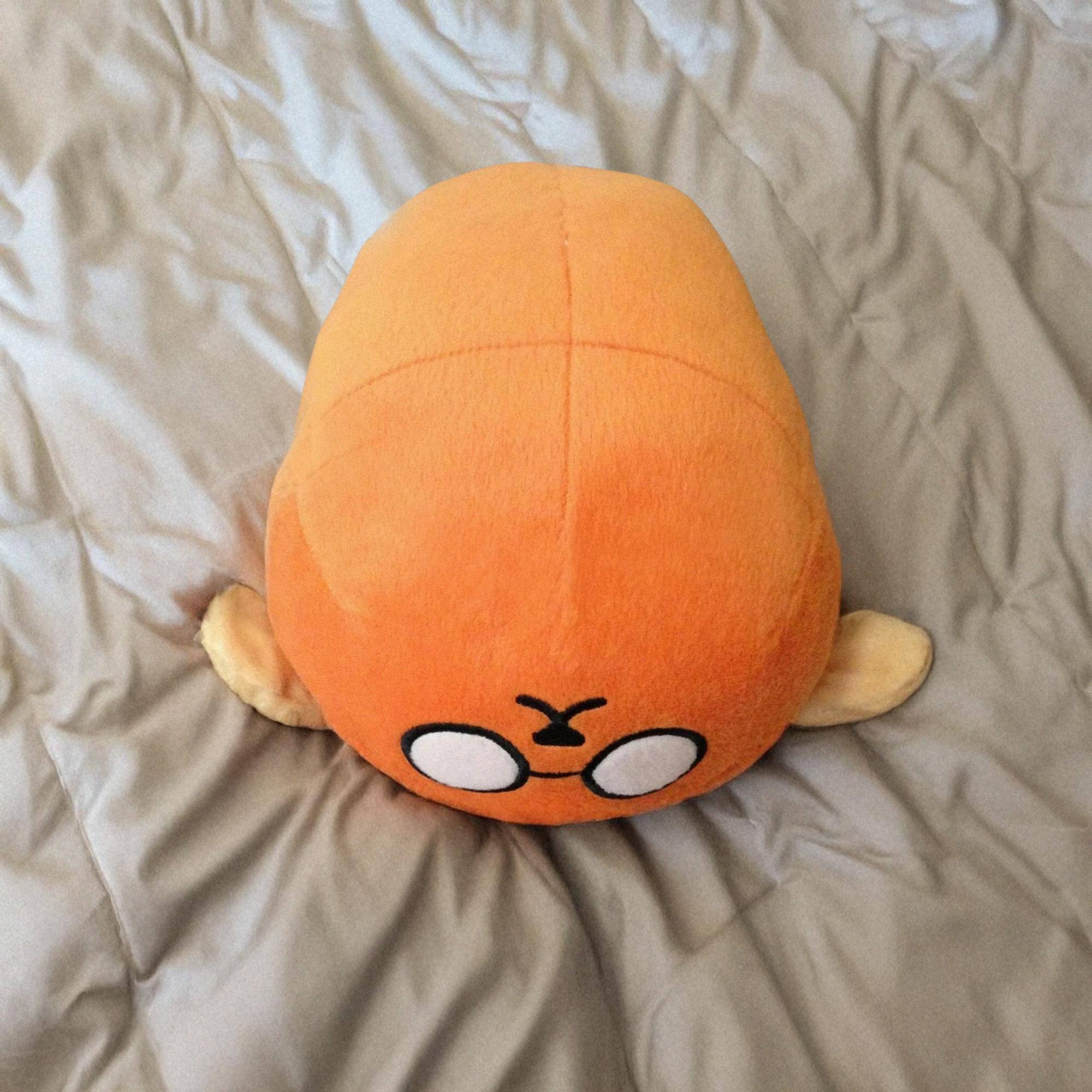 Alt View 10. Fiesta - Mameshiba 18" Large Plush: Lentil - Orange.