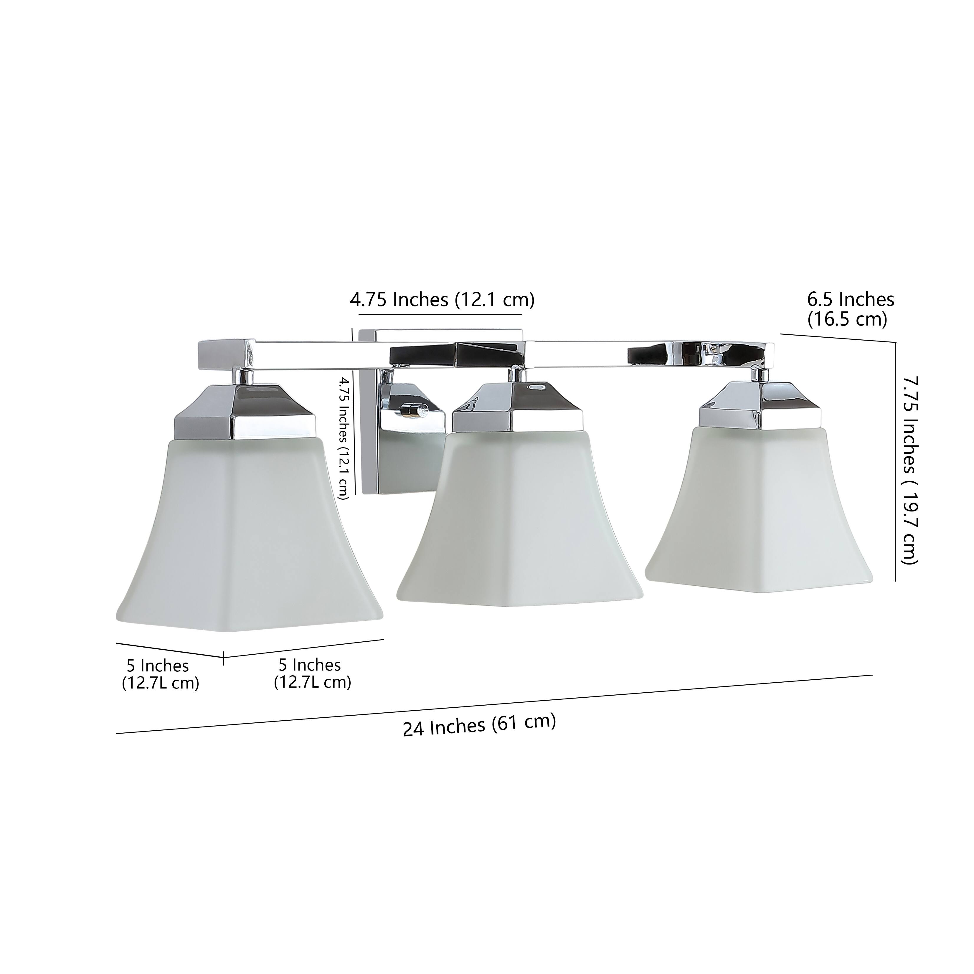 4.75 Inches (12.1 cm)  
6.5 Inches (16.5 cm)  
4.75 Inches (12.1 cm)  
7.75 Inches (19.7 cm)  
5 Inches (12.7 cm)  
5 Inches (12.7 cm)  
24 Inches (61 cm)