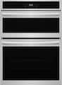 Frigidaire - Gallery 30" Built In Electric Total Convection Combination Wall Oven with Microwave and Stone-Baked Pizza - Stainless Steel