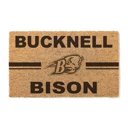 Jardine - Bucknell Bison 18" x 30" Team Logo Doormat - Brown