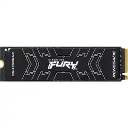 Kingston - FURY Renegade 4 TB Solid State Drive - M.2 2280 Internal - PCI Express NVMe (PCI Express NVMe 4.0 x4) - Desktop