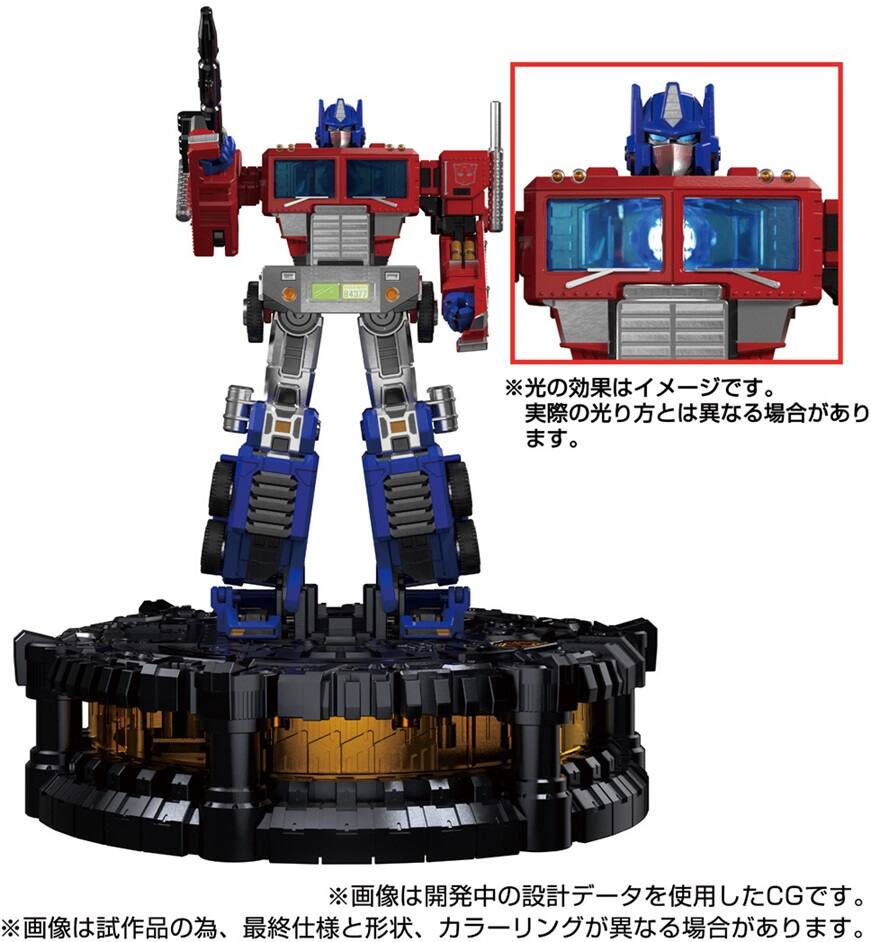 Alt View 6. Transformers - KS-01 Convoy KaraKuri Statue T-Spark | Transformers 40th Selection.