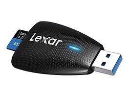 Lexar - USB Card Reader, Mac and PC - Black