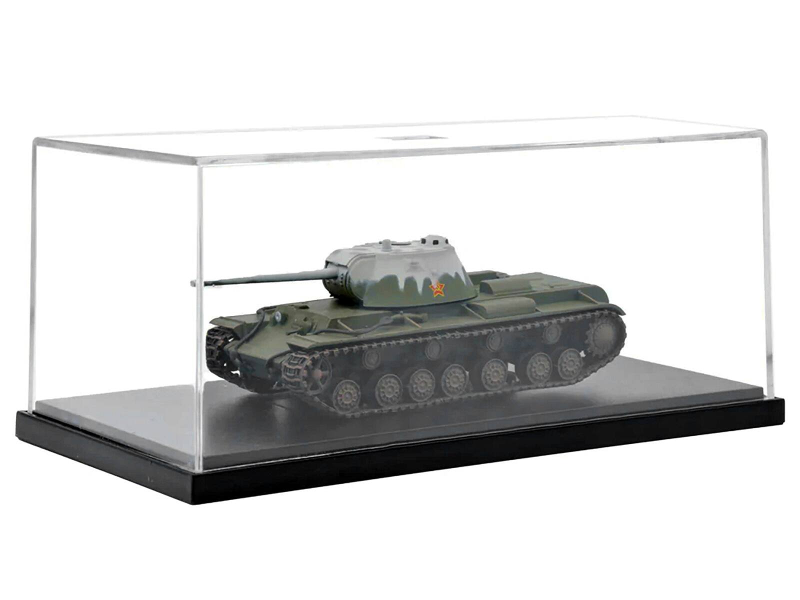 Alt View 4. Panzerkampf - Soviet Kliment Voroshilov KV-3 Heavy Tank Winter Camouflage 1/72 Diecast Model by Panzerkampf.