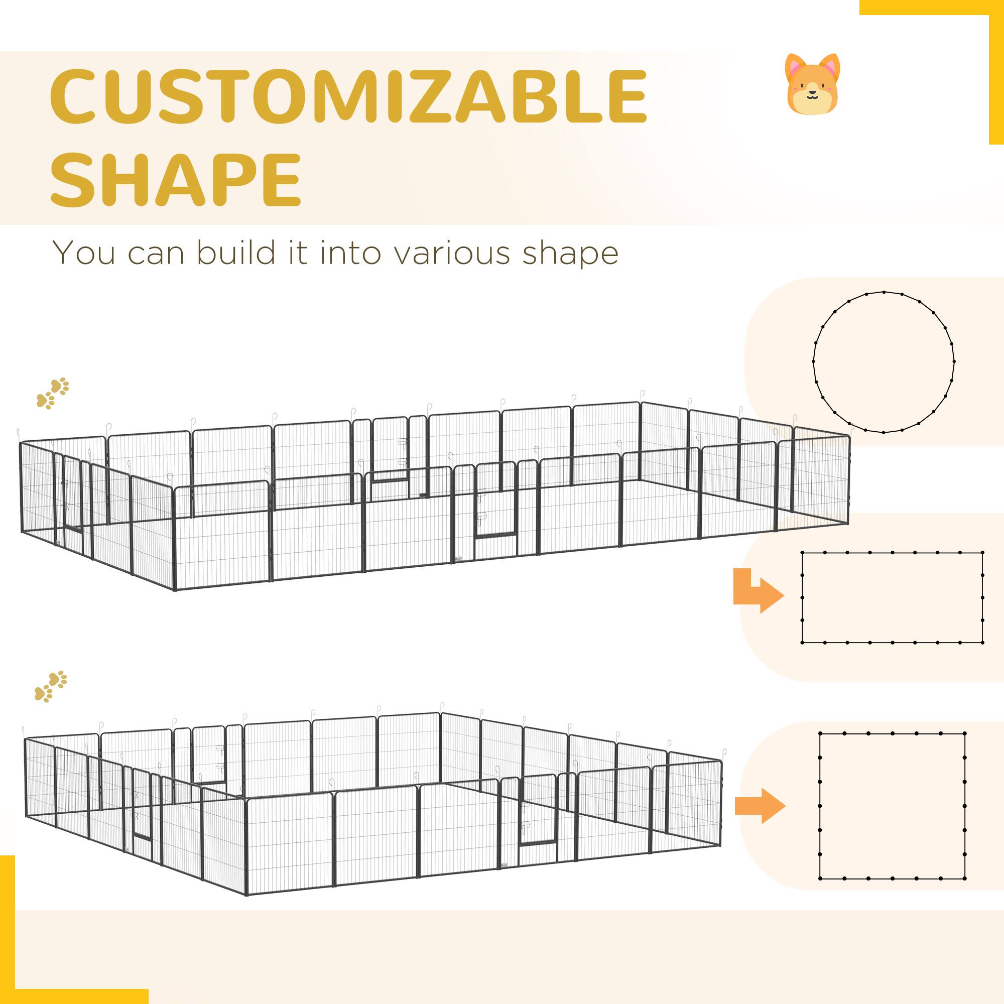 CUSTOMIZABLE SHAPE

You can build it into various shapes