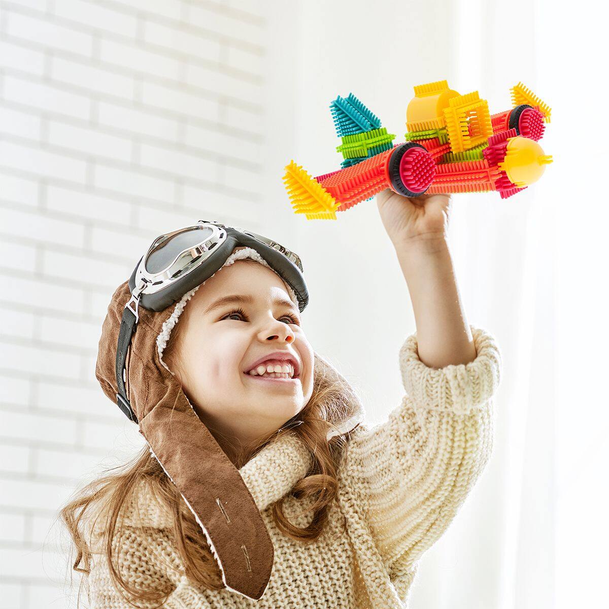 Alt View 2. PicassoTiles - PICASSO-TILES Building Blocks Set for Kids, 120PCS Hedgehog Construction STEM Educational Toy - Multicolor.