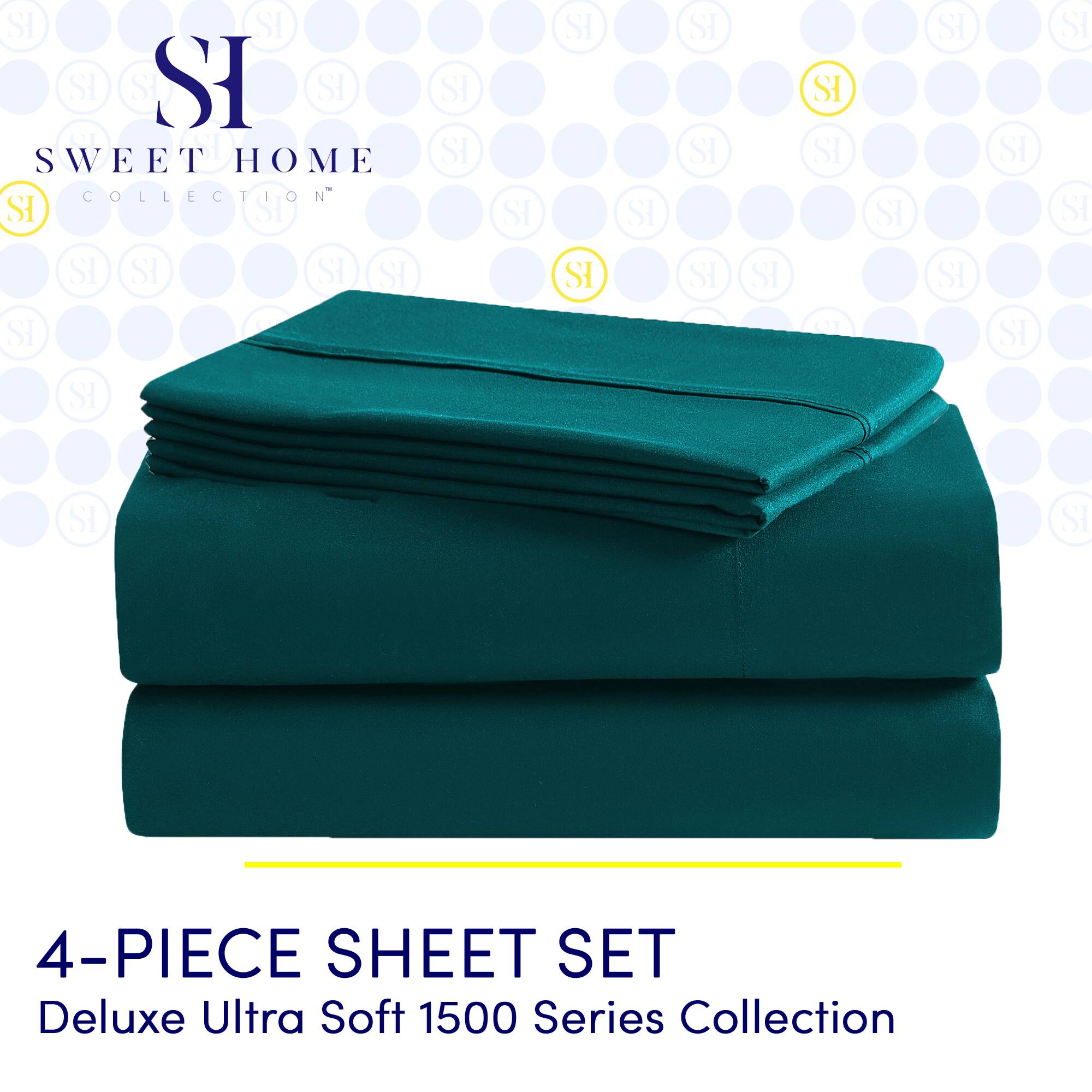 SI SI SI SI SI SI  
SWEET HOME COLLECTION  
SI SI SI SI SI SI SI SI SI SI SI SI SI SI SI SI SI SI SI SI SI SI SI SI C SI SI SI SI SI  

4-PIECE SHEET SET  
Deluxe Ultra Soft 1500 Series Collection
