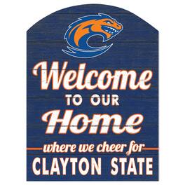 Jardine - Clayton State Lakers 16" x 22" Indoor/Outdoor Marquee Sign - Blue
