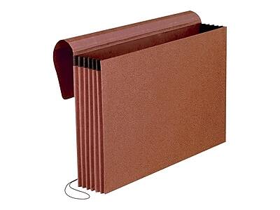 Front. Pendaflex -  5.25" Earthwise Expanding Wallet, Legal Size, Brown  - Brown.