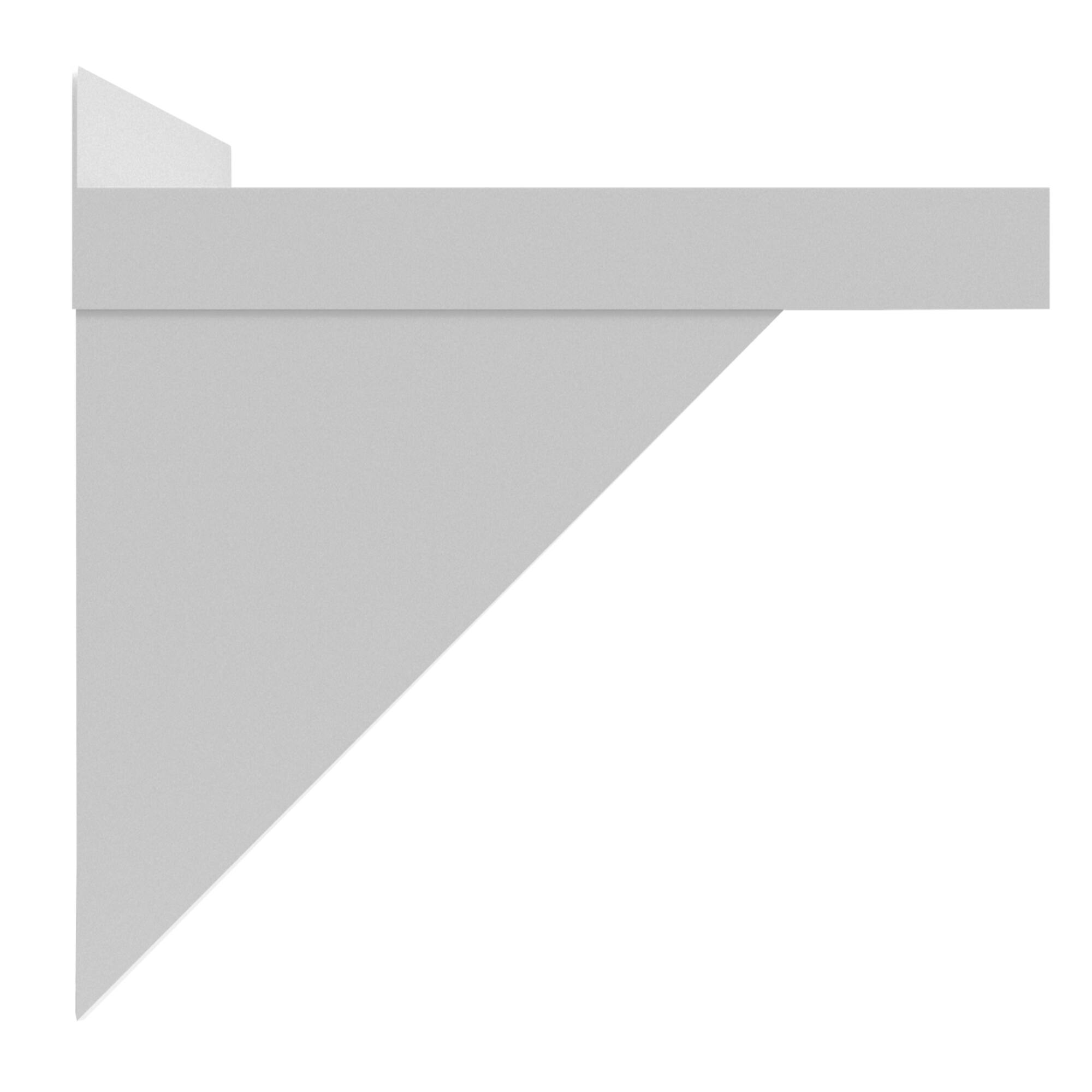 Alt View 4. Koolmore - 12" x 36" 18-Gauge Stainless-Steel Heavy Duty Wall Shelf, WMSH-1236. - Stainless-Steel.