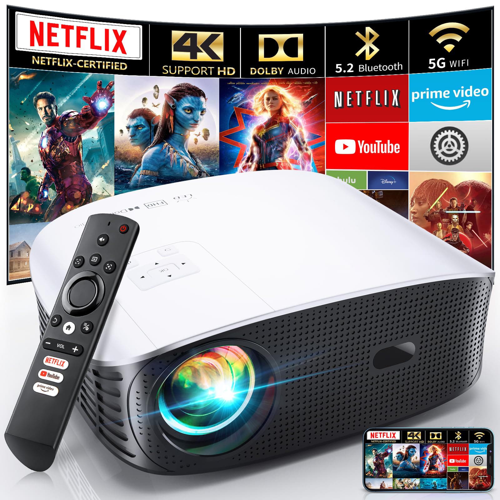 elephas Video Projector ホワイト