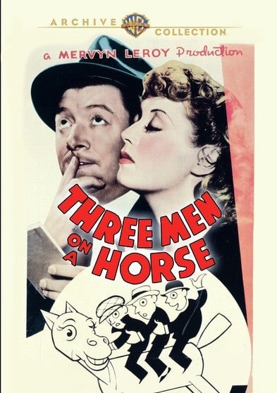 Three Men on a Horse - DVD