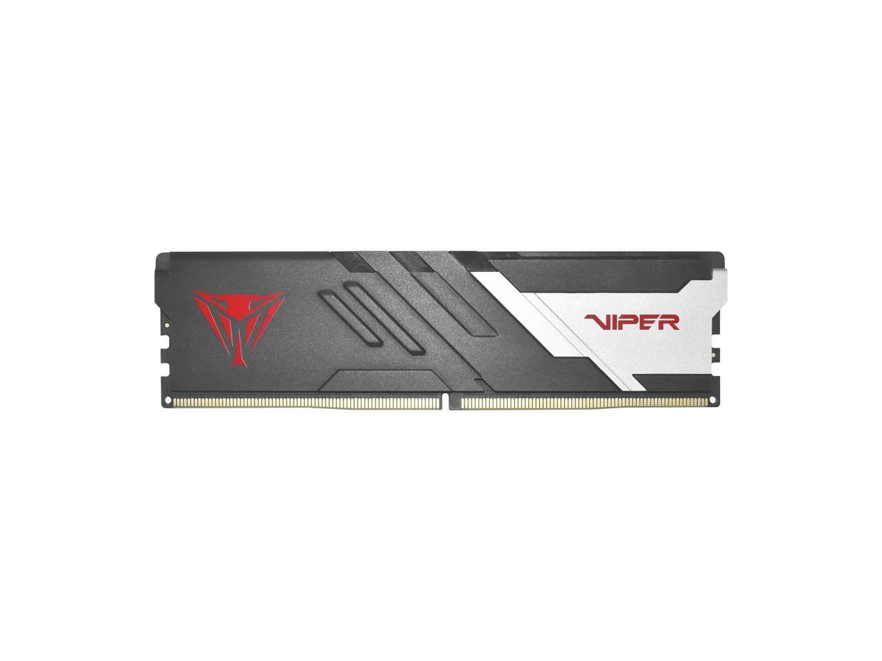 Angle. Patriot - Patriot Viper Venom DDR5 16GB 6000MT/s CL30 UDIMM - AMD & Intel Gen14 - Black.