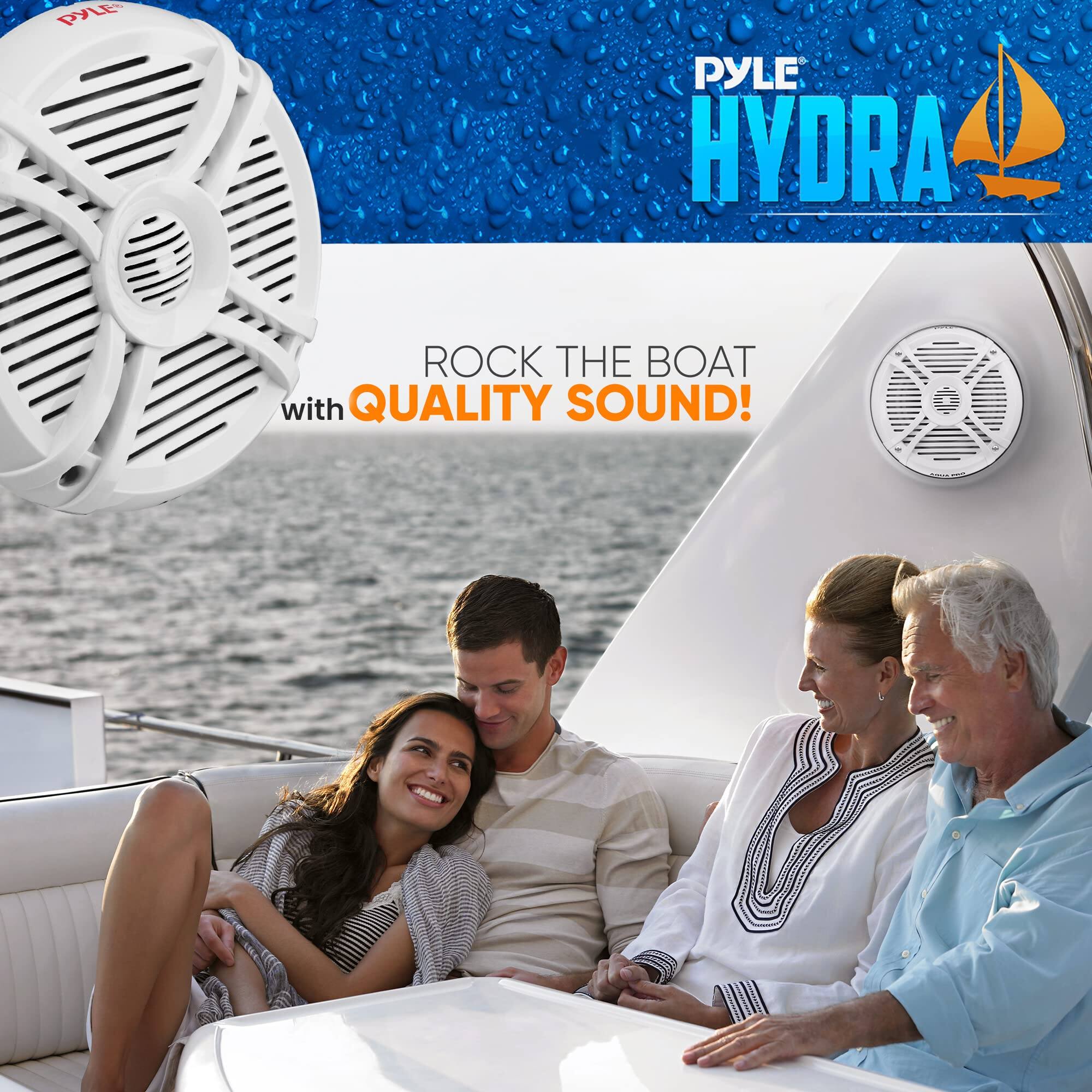 PYLE HYDRA

ROCK THE BOAT with QUALITY SOUND!