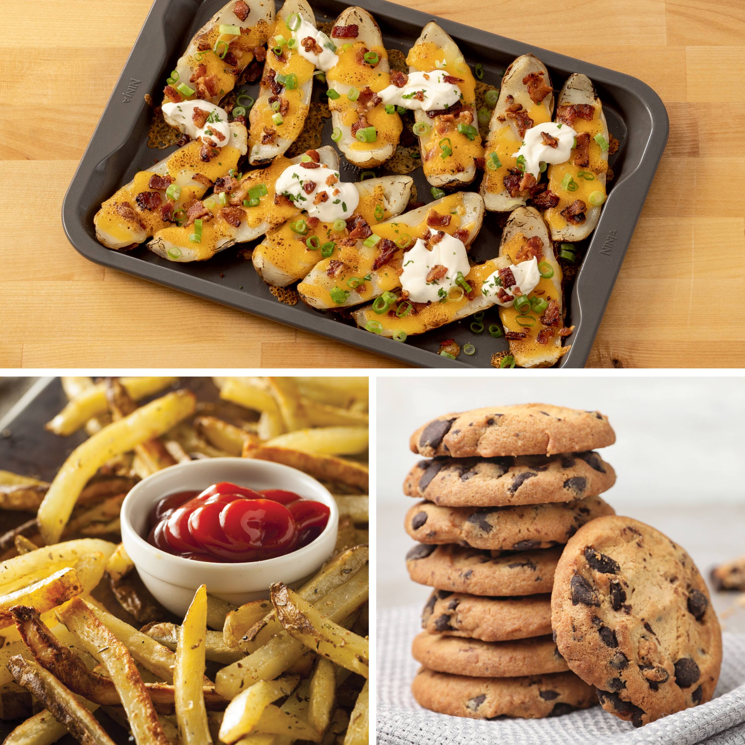Ninja NeverStick Essential 2 Piece Baking Sheet & Rack Set Gray