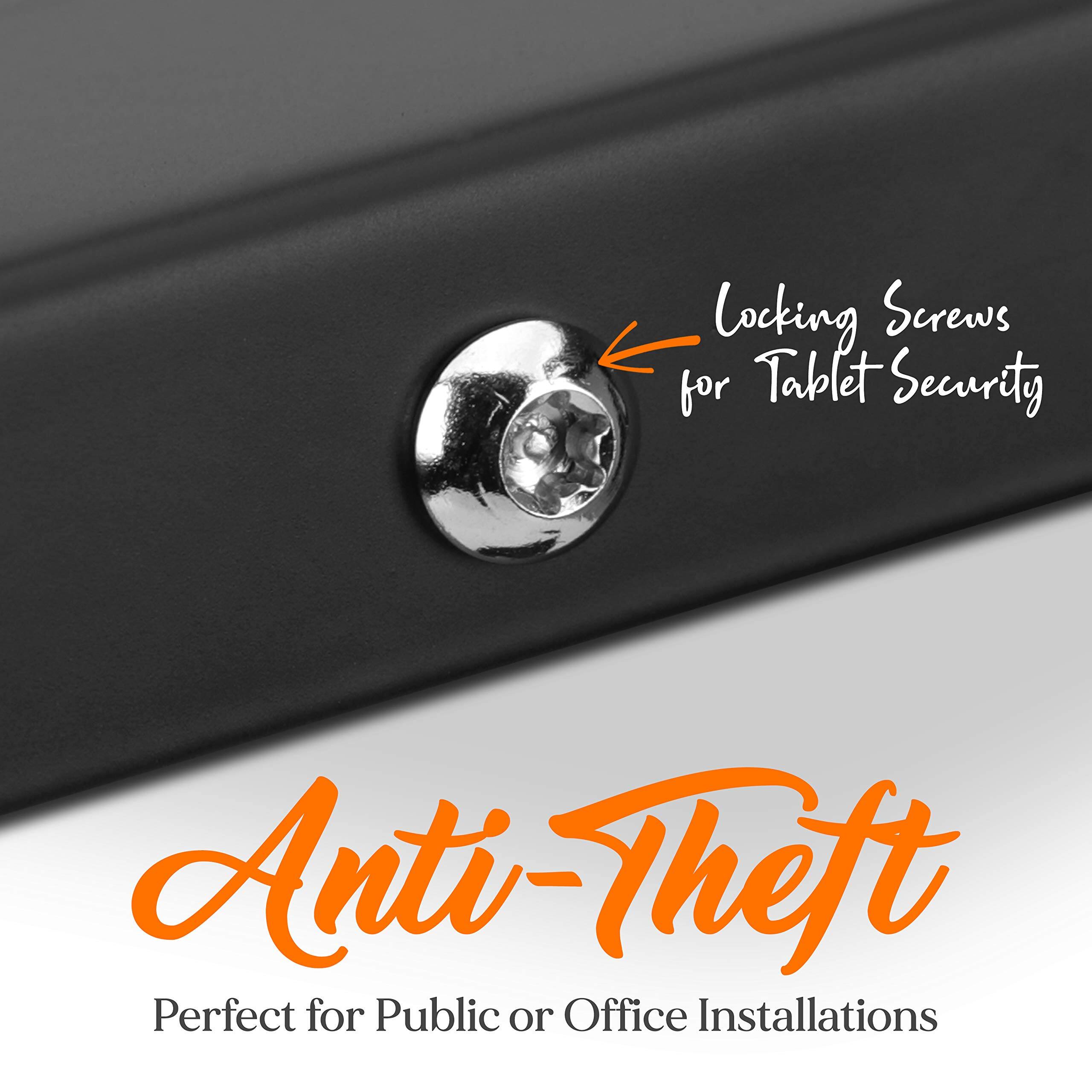 Locking Screws for Tablet Security  
Anti-Theft  
Perfect for Public or Office Installations